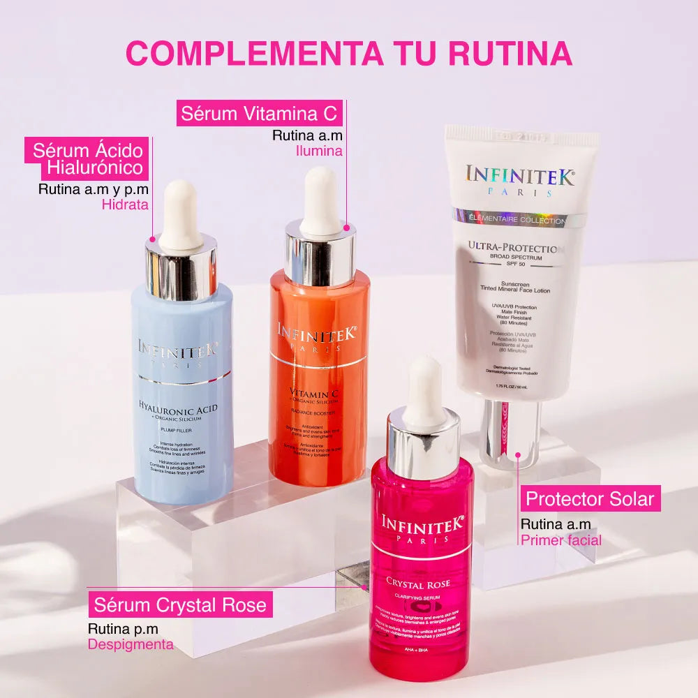 Sérum Clarificante Crystal Rose Con AHA+BHA