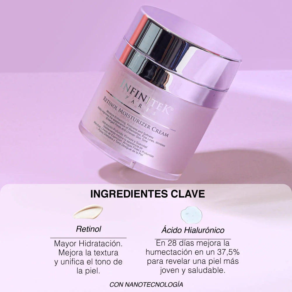 Crema Humectante Retinol