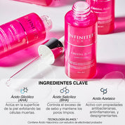 Sérum Clarificante Crystal Rose Con AHA+BHA